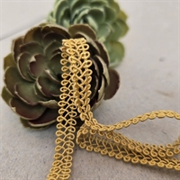 gyldent-possement-ribbon-baand-pyntebaand-dekorationsbaand-vintage-baand